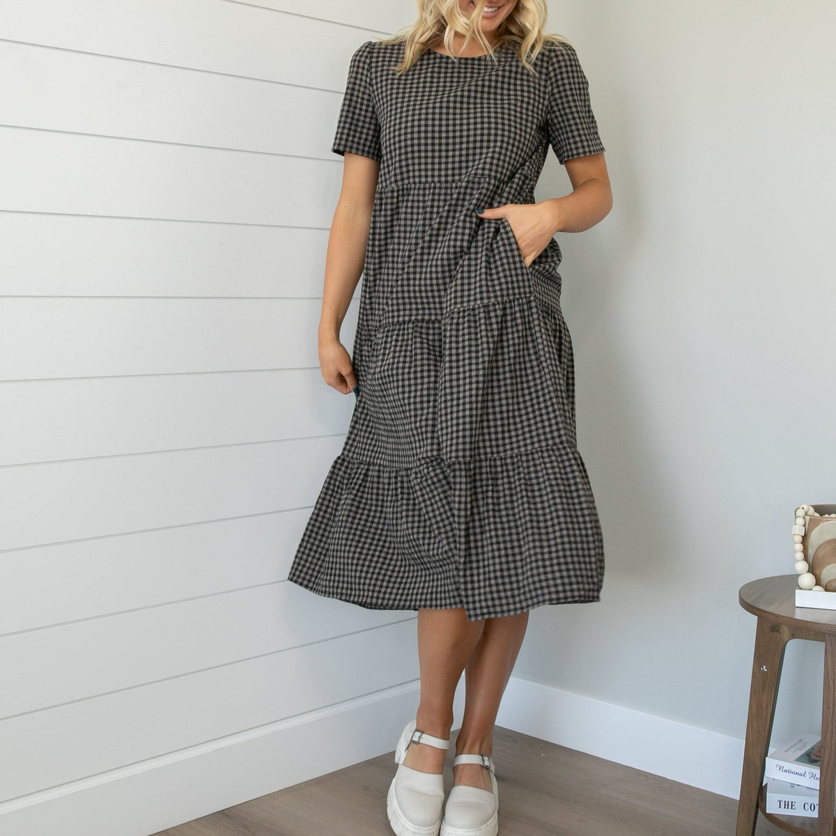 Mary Gingham Dress