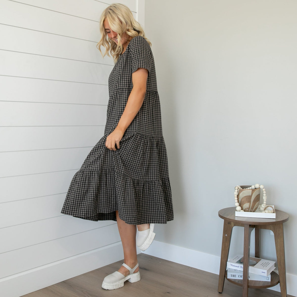 Mary Gingham Dress