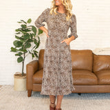 Brexlee Leopard Dress