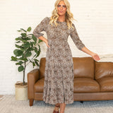 Brexlee Leopard Dress