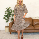Brexlee Leopard Dress