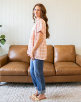 Maeve Top - Cream/Peach