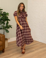Fern Dress - Wine