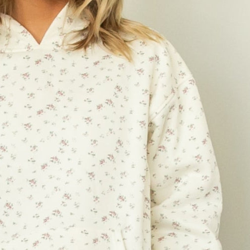 Viola Floral Hoodie