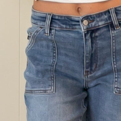 Judy Blue Mid Length Bermuda Shorts
