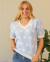 Mia Top - Light Blue