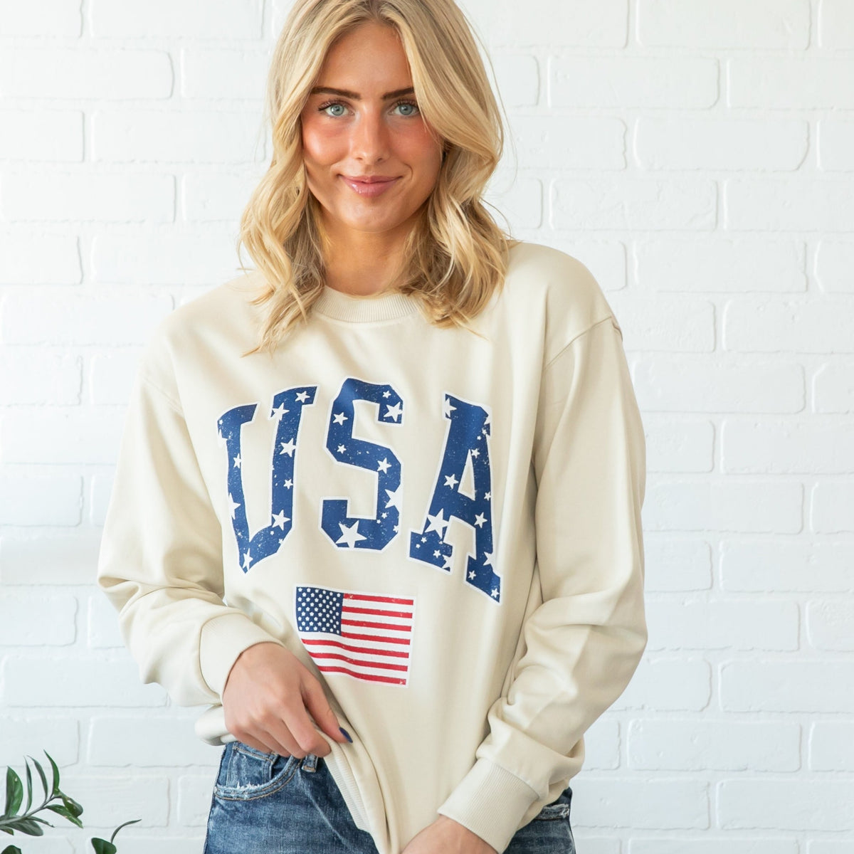 USA Crew Neck