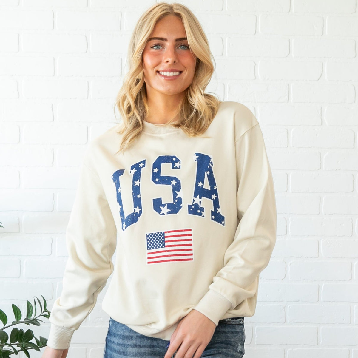 USA Crew Neck