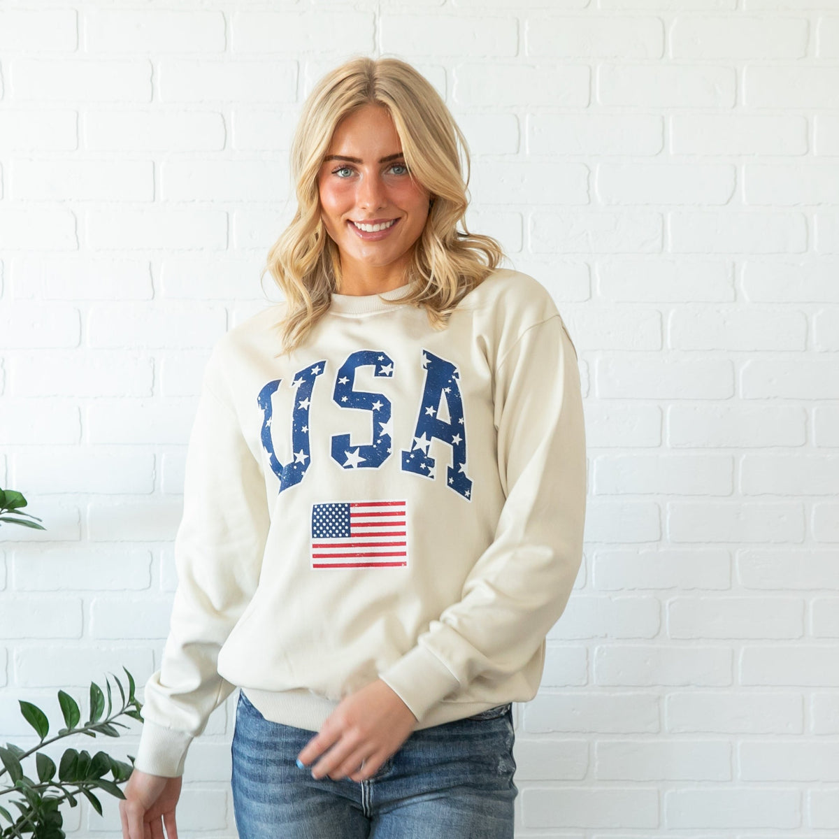 USA Crew Neck