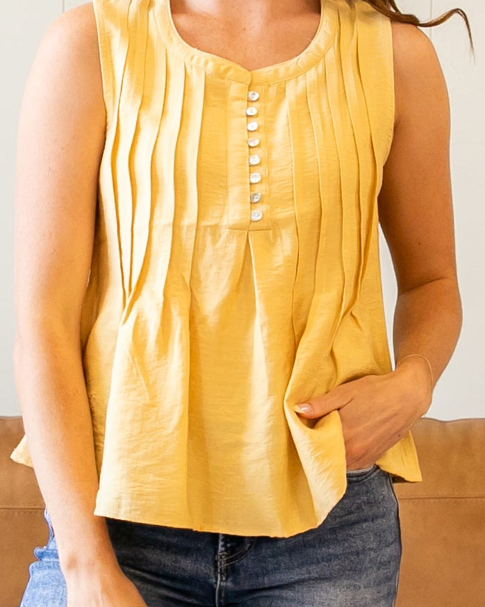 Keyla Top - Butter Yellow
