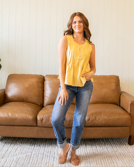 Keyla Top - Butter Yellow