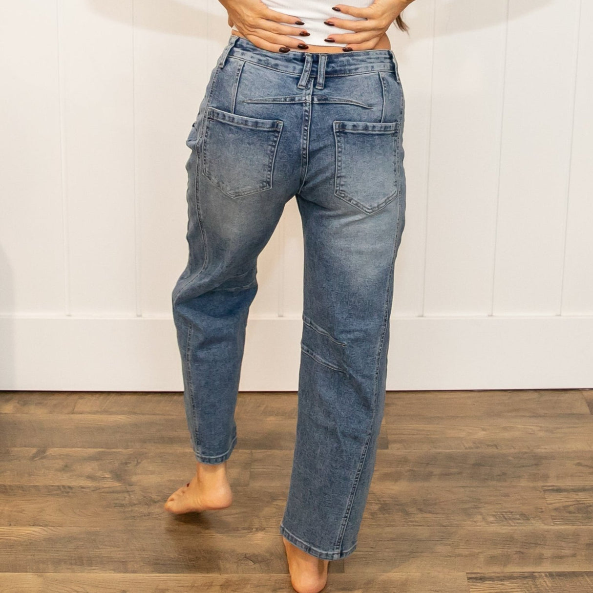 Annie Barrel Jeans