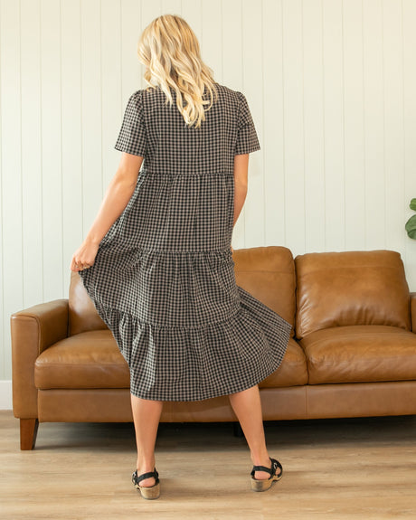 Mary Gingham Dress