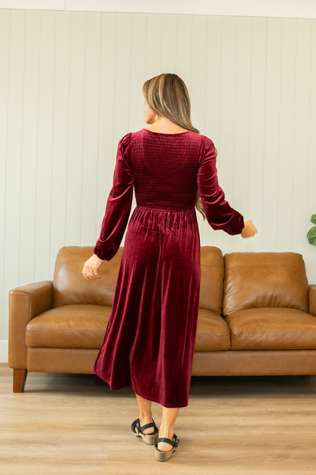 Astrid Velvet Dress