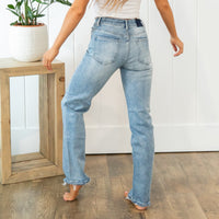 Risen Mid Rise Slouch Jeans