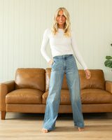 KanCan Ultra High Rise Wide Leg Jeans
