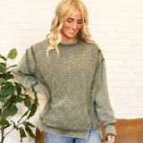 Vicky Top - Dark Olive