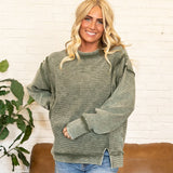 Vicky Top - Dark Olive