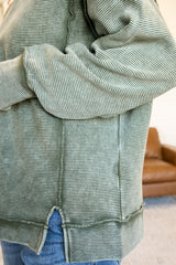 Vicky Top - Dark Olive