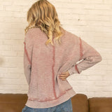 Vicky Top - Winter Rose
