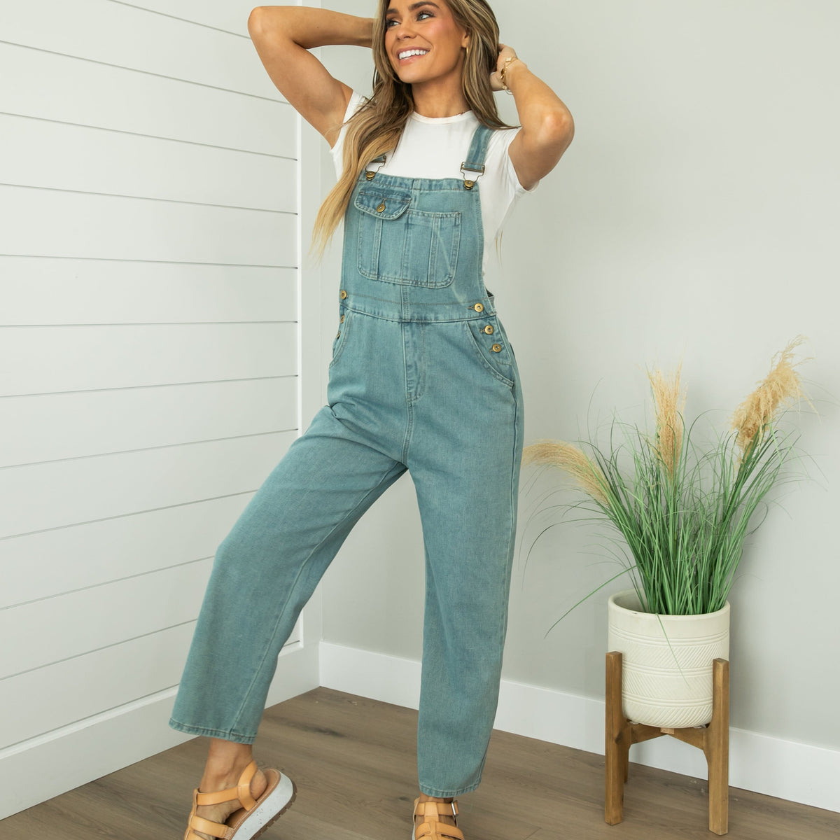 Janell Denim Overall