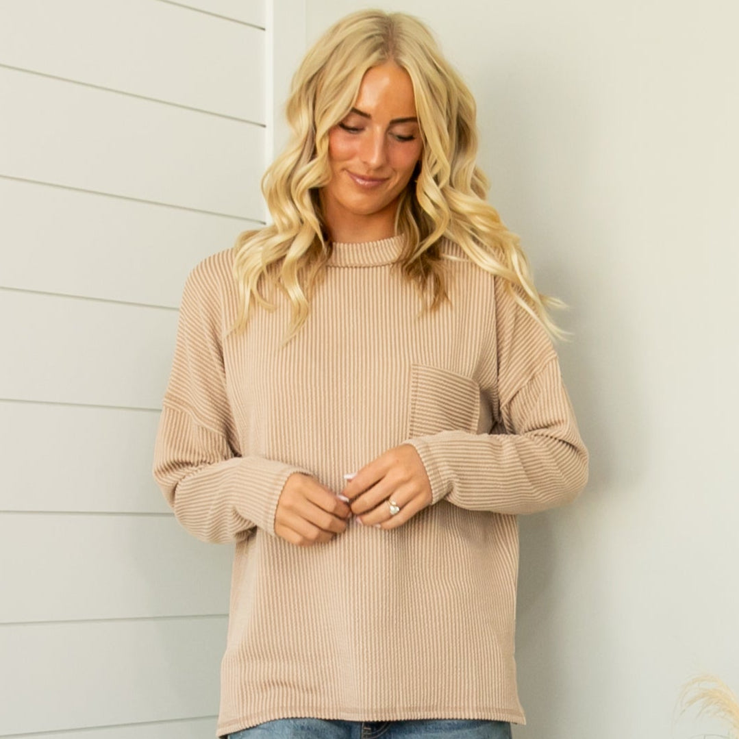 Lori Ribbed Top