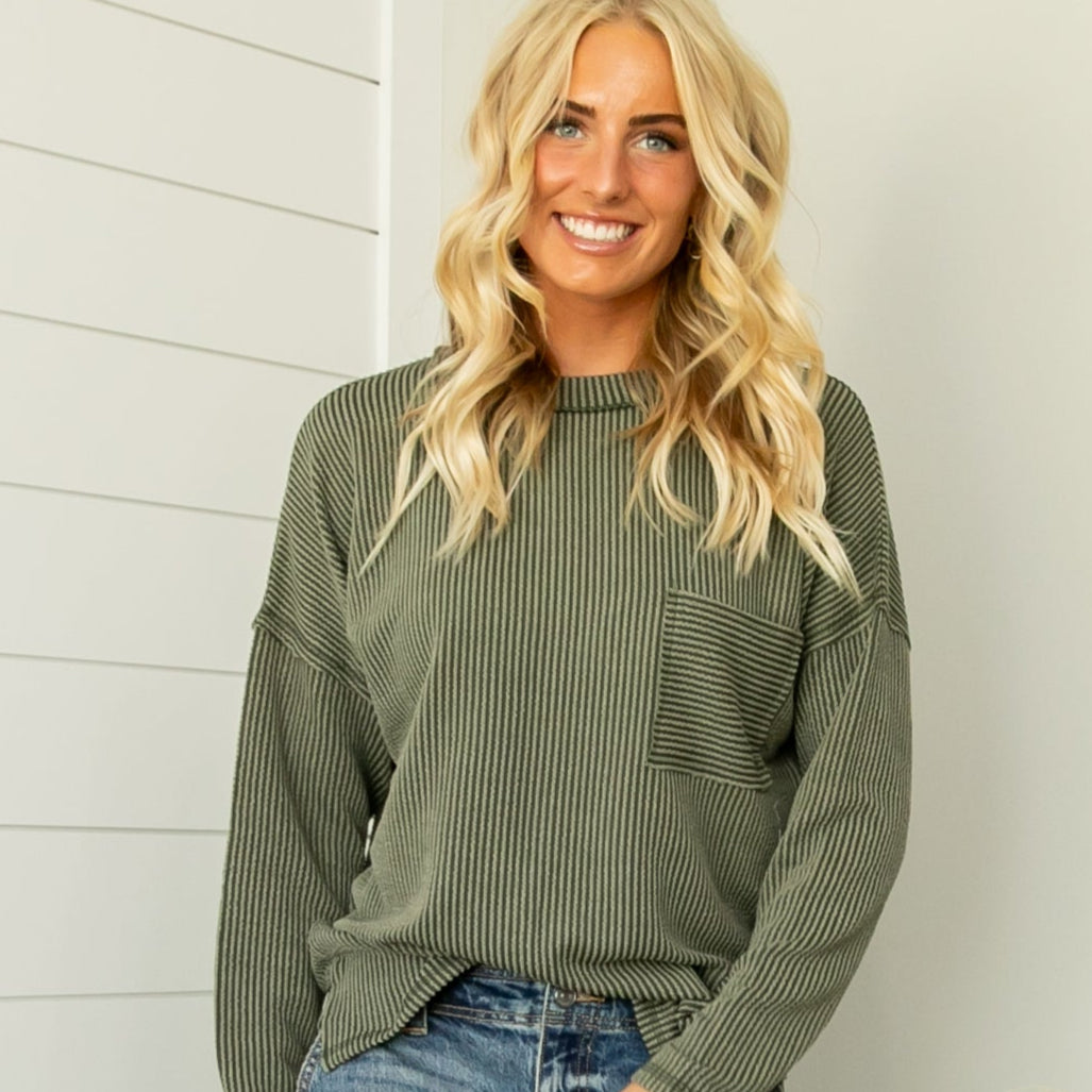 Lori Ribbed Top