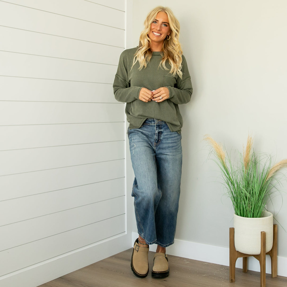 Lori Ribbed Top