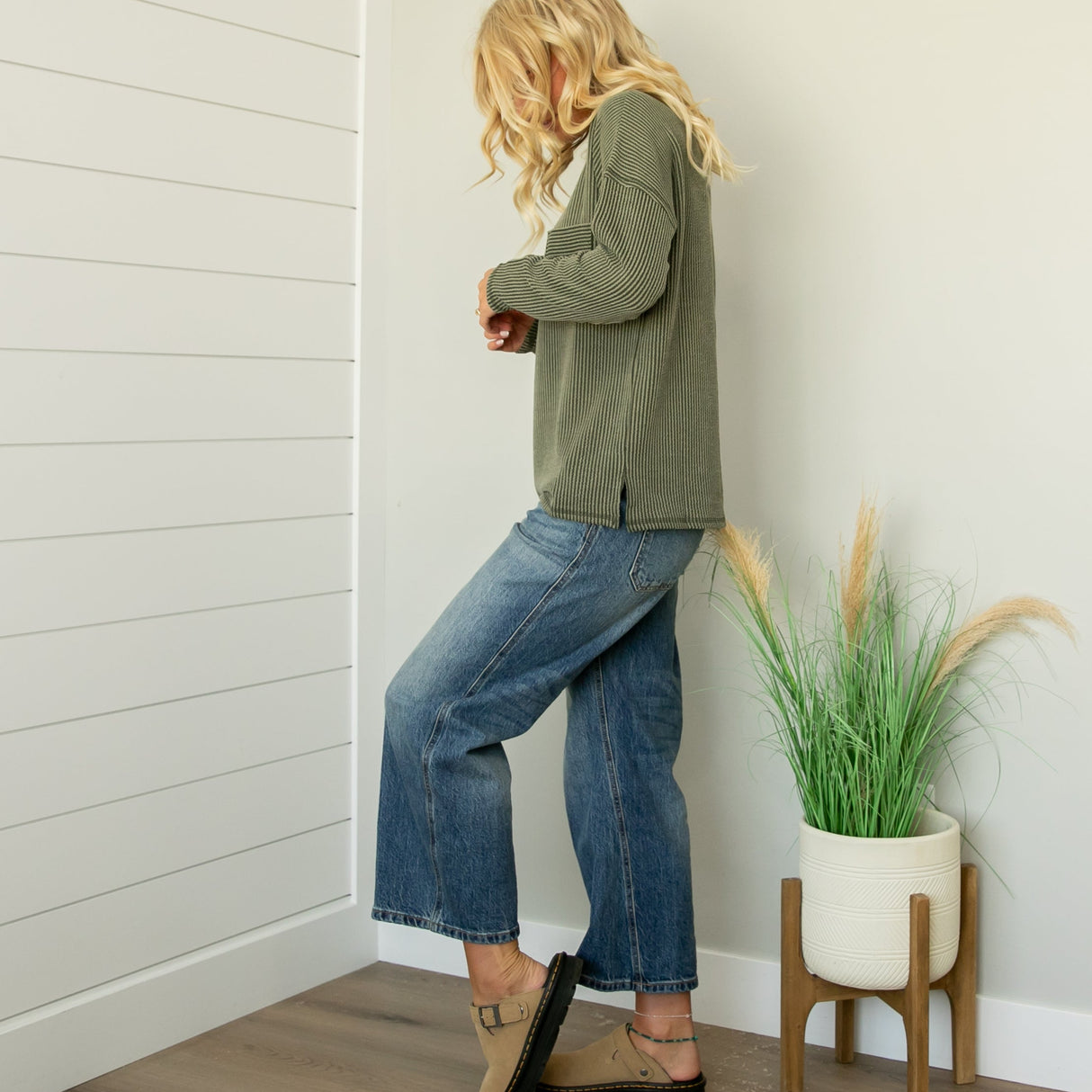 Lori Ribbed Top