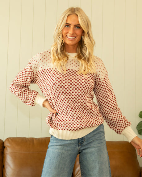 Dolly Sweater - Red