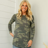 Belle Camo Top