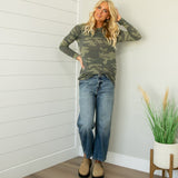 Belle Camo Top