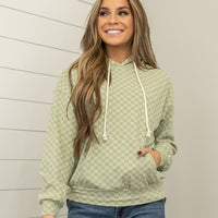 Martha Checkered Hoodie