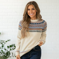 Caitlyn Fair Isle Sweater | S-XL