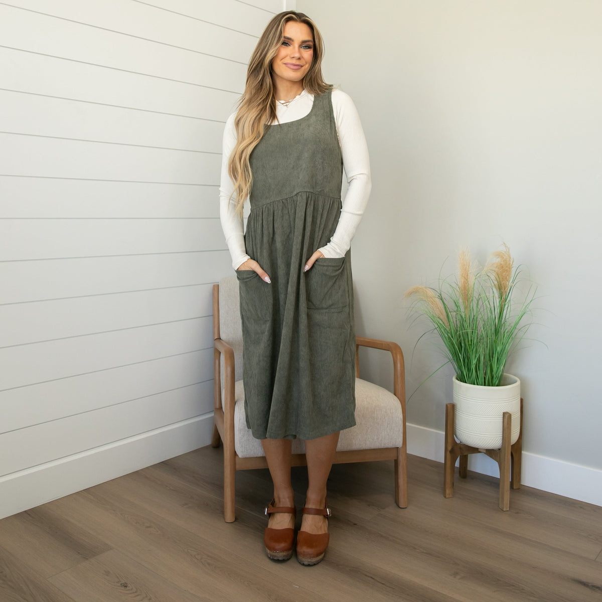 Kimberley Corduroy Dress