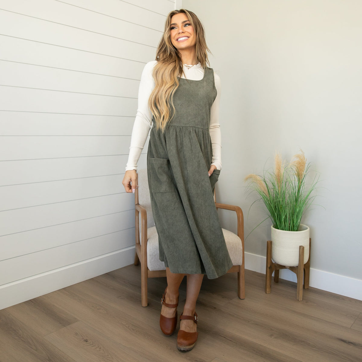 Kimberley Corduroy Dress