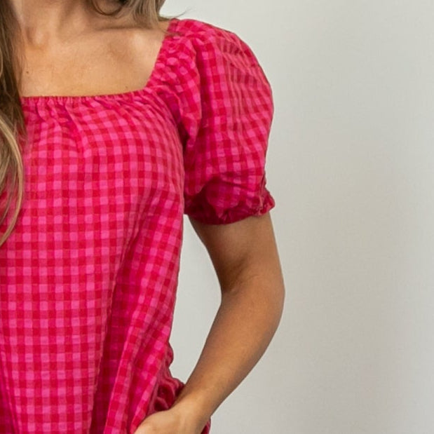 Beverly Checkered Dress