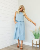 Lisa Dress - Chambray