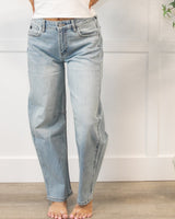 KanCan High Rise Relaxed Barrel Jeans