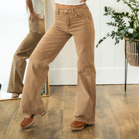 Risen High Rise Coco Wide Leg Jeans