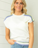 Rocklyn Knit Top - Ivory