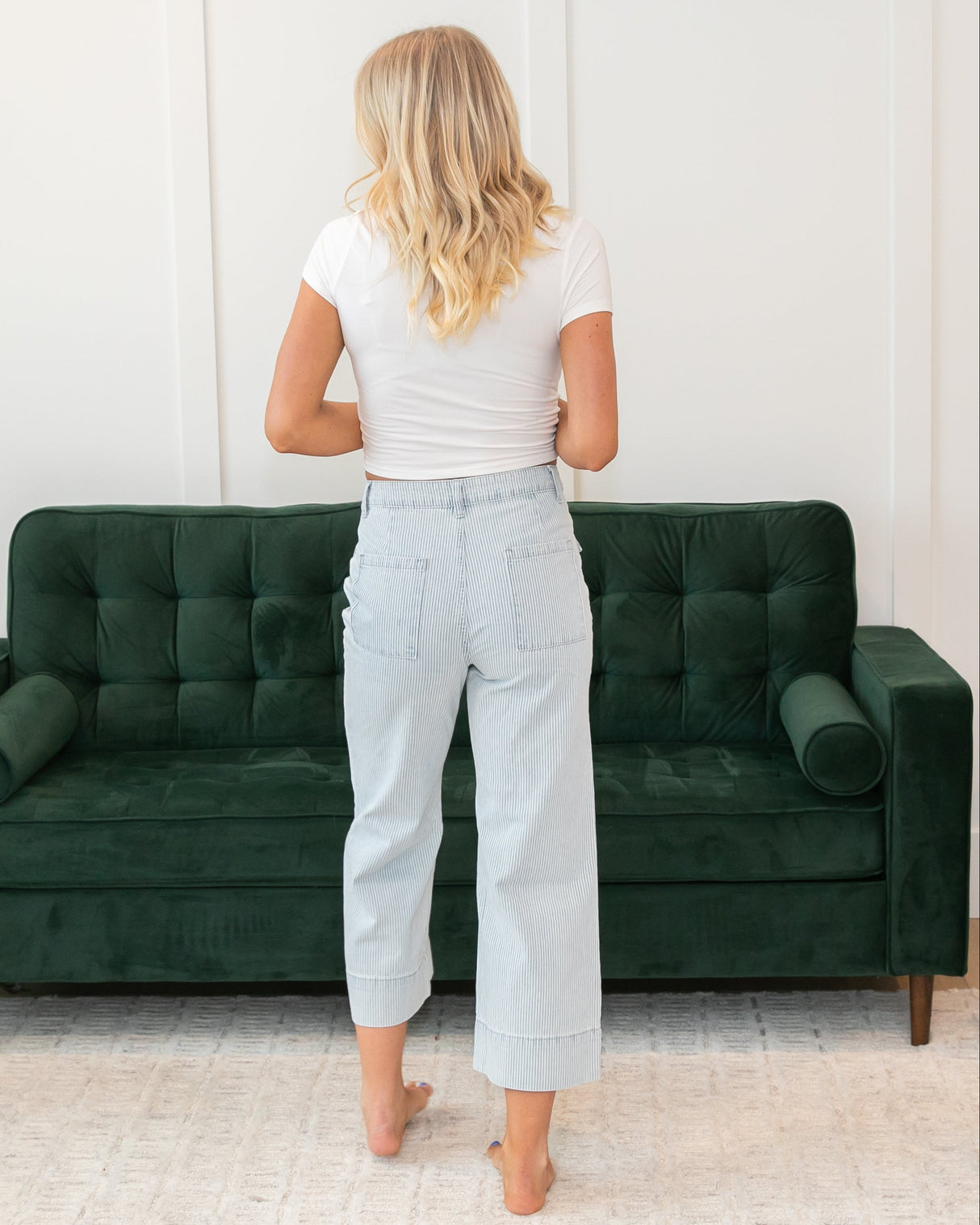 Georgia Stripe Denim