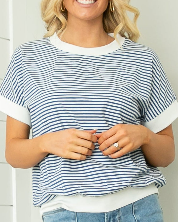 Melissa Top - Navy