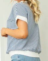 Melissa Top - Navy