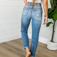 Risen High Rise Relaxed Skinny Jeans