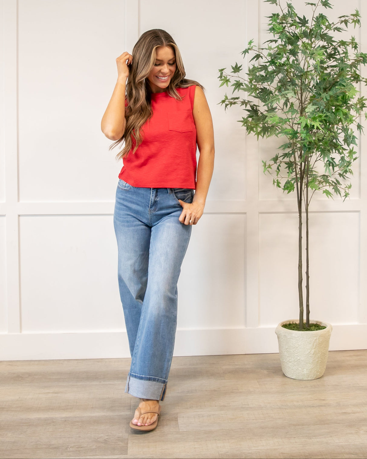 Jayne Tank - Red