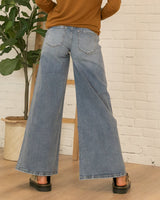 KanCan Mid Rise Super Wide Jeans