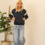 Maya Oversized V-Neck Pullover