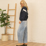 Maya Oversized V-Neck Pullover