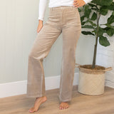 KanCan Ultra High Rise Front Pocket Corduroy Pants